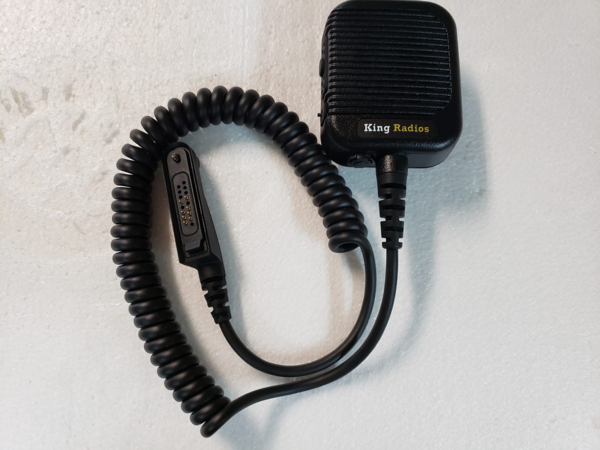 BK Fire Radios K1 Heavy Duty Speaker Microphone KNG